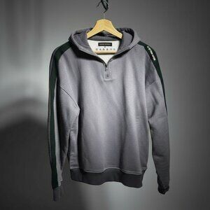 G-Star Raw Men's Tape Colorblock Half Zip Hoodie Sweatshirt Purple S NWT 170